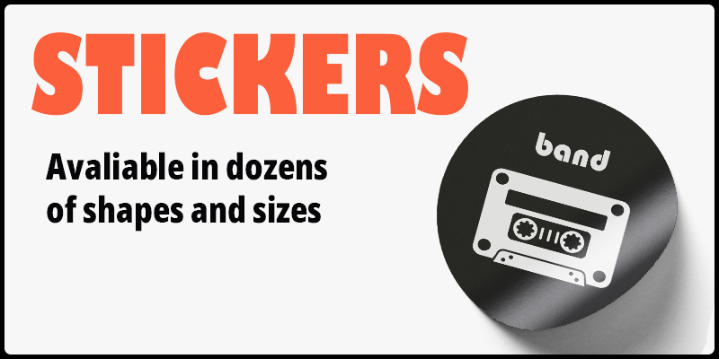 Custom sticker printing for creatives and businesses in Toronto