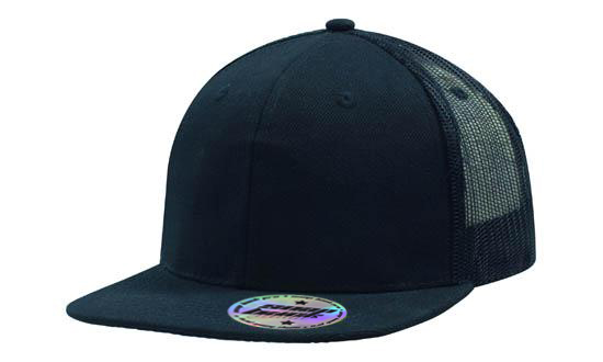 Premium American Twill Snap Back w/ Pro Sticker | AG3816 in Black