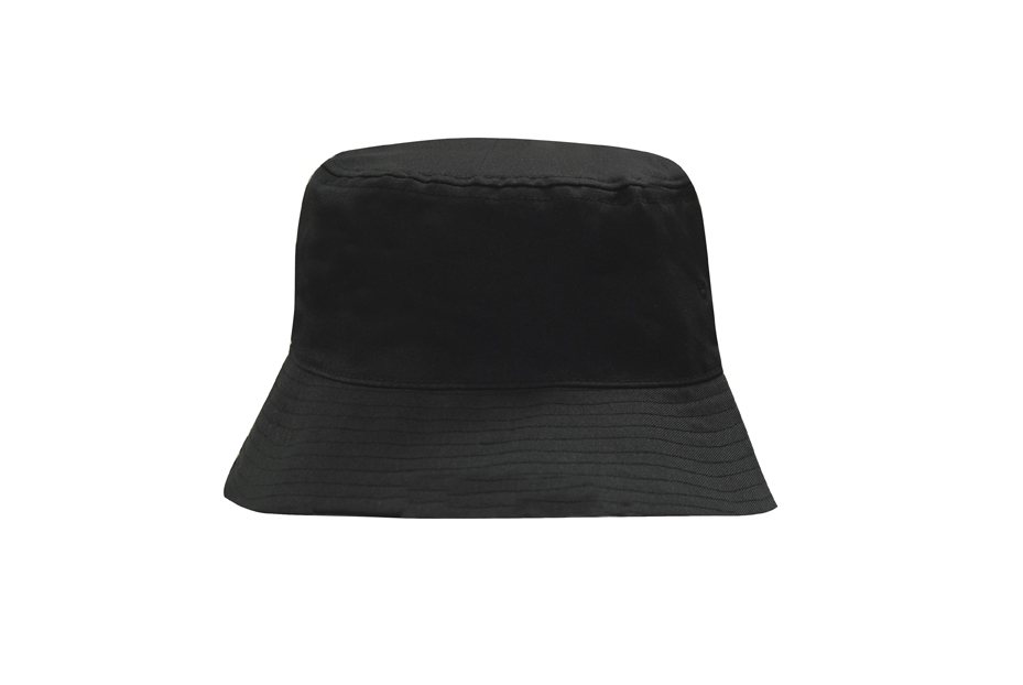 Recycled Breathable Poly twill Bucket Hat | AG3983 ECO in Black