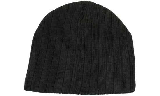 Cable Knit Beanie Toque | AG4189 in Black