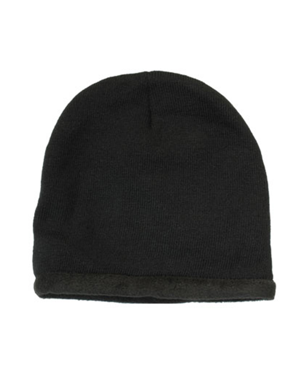 Roll Down Acrylic & Polar Fleece Skull Beanie Toque